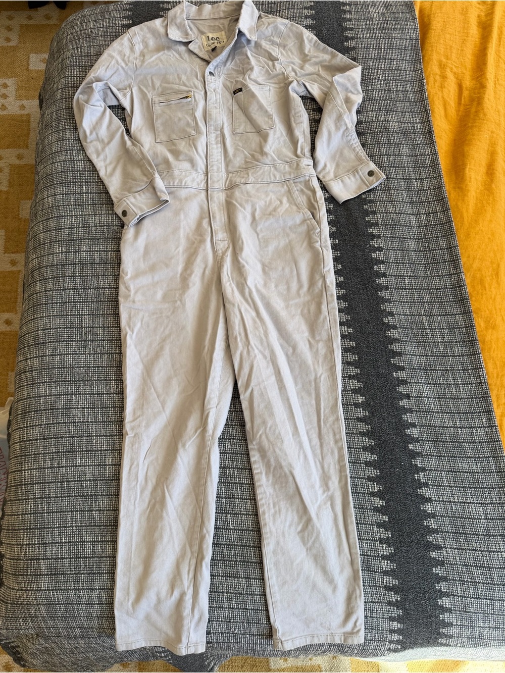 Lee Light Gray Women's Utility Jumpsuit